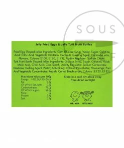 Mr Men And Little Miss Mr Strong Jelly Eggs & Jelly Shakes 100g