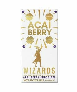Wizards Enchanted Forest Acai Berry Chocolate 55g Ingredients