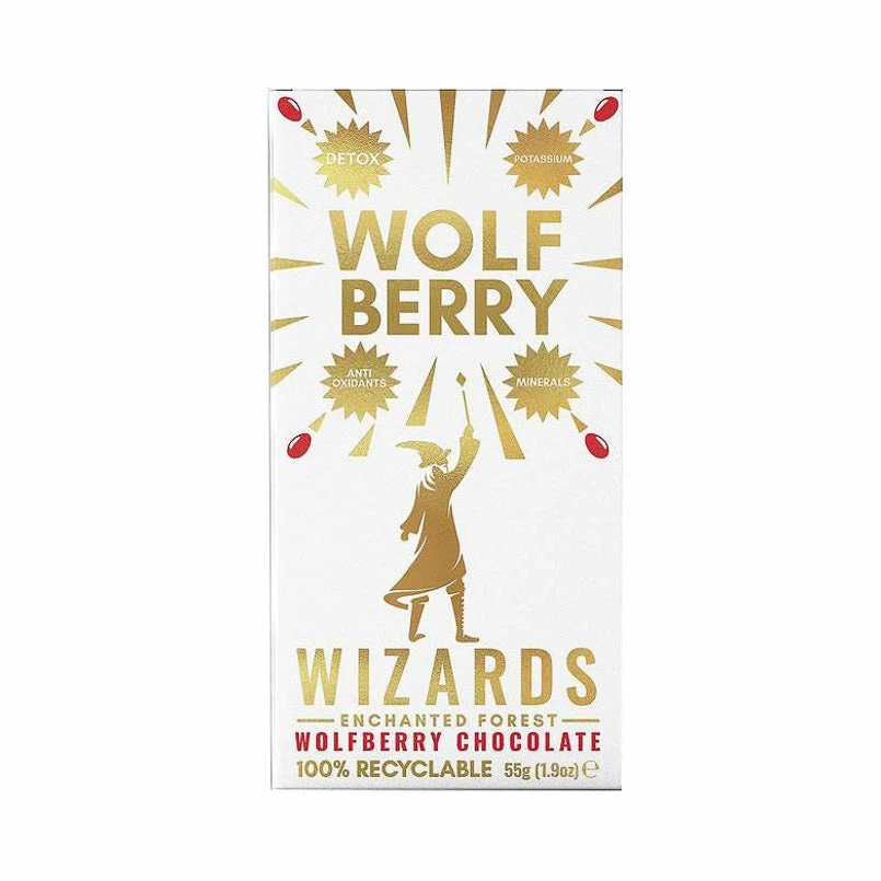 Ingredients Wizards Enchanted Forest Wolf Berry Chocolate 55g