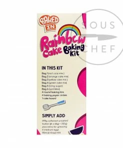 Bakedin Baked In Rainbow Cake Kit 970g