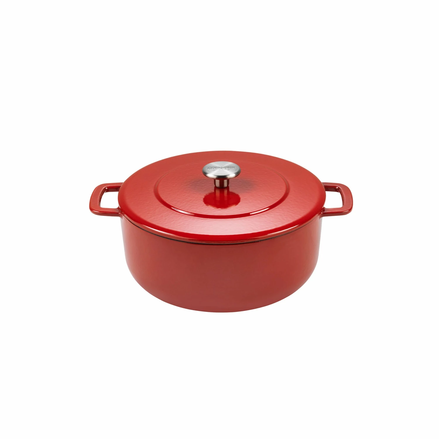 Combekk Sous-Chef Red Recycled Cast Iron Dutch Oven 24cm