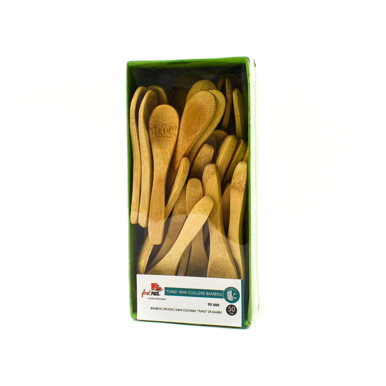 First Pack Tableware Stylish Wooden Canape Spoon 50 X 9cm