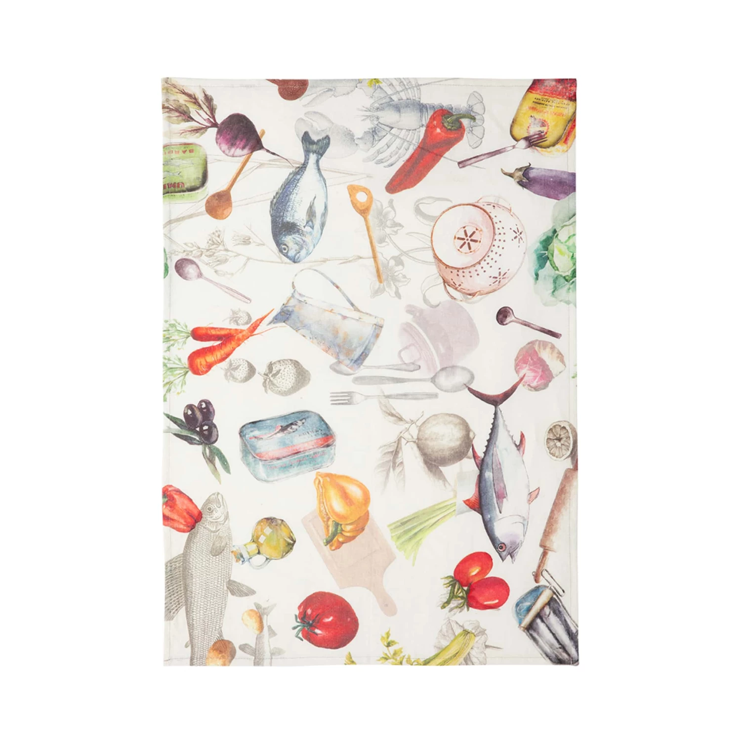 Coucke Kitchen Linen Cook's Illustrated 100% Linen Tea Towel