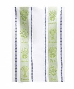 Coucke French Tea Towel - Olives