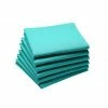 Coucke Kitchen Linen Cambrai Napkin Turquoise 45cm