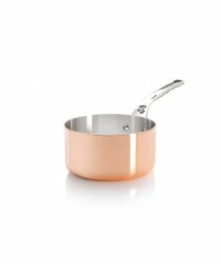 De Buyer Inocuivre Copper Saucepan With Stainless Steel Handle Cookware