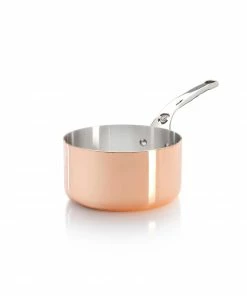 De Buyer Inocuivre Copper Saucepan With Stainless Steel Handle Cookware