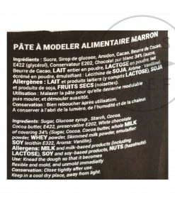 Deco Relief Chocolate Plastique - Modelling Chocolate 500g