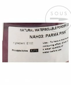 Deco Relief Professional Natural "Rose Parme" Mauve Food Colour 50g