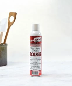 Deco Relief Edible Metallic Red Spray 300ml Ingredients