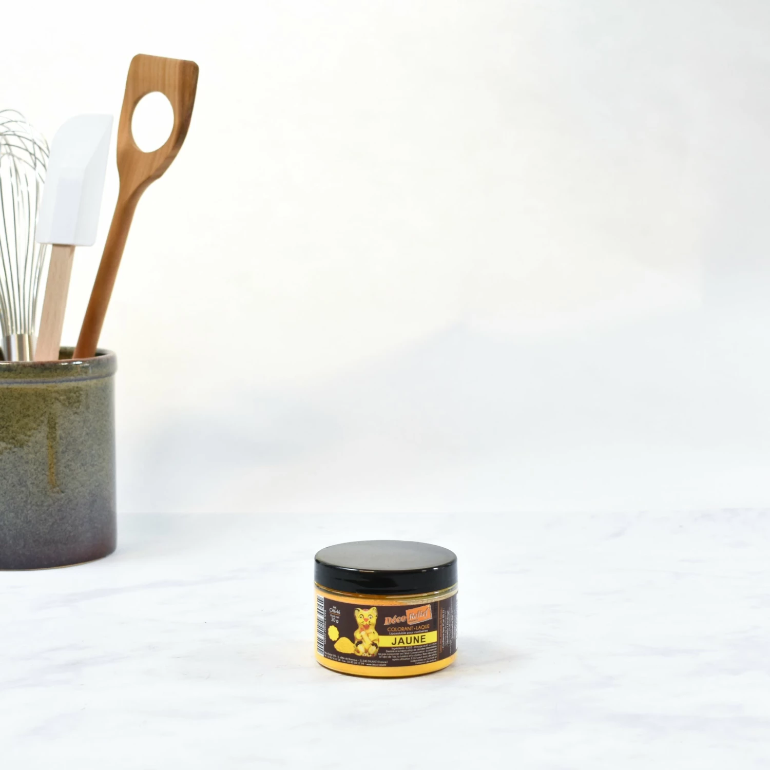 Deco Relief Yellow Gloss Food Colour For Chocolate 20g Ingredients