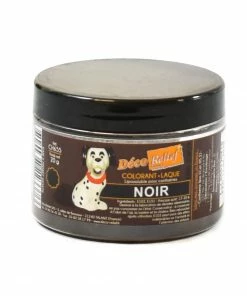 Deco Relief Black Gloss Food Colour For Chocolate 20g Ingredients