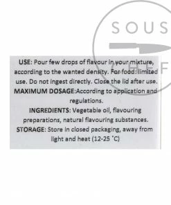 Deco-Relief Natural Concentrated Lemon Flavour 30ml Ingredients