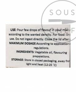 Deco-Relief Natural Concentrated Mandarin Flavour 30ml Ingredients