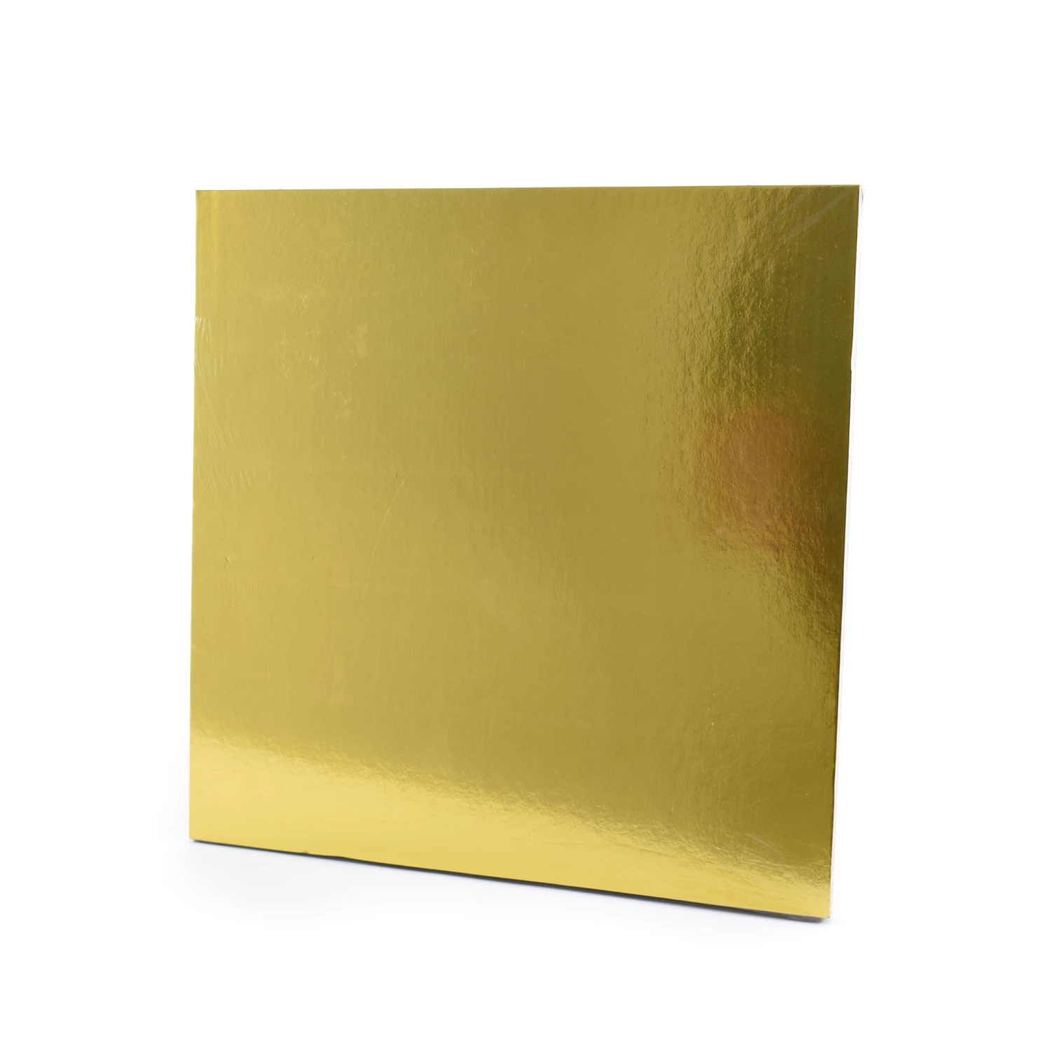 Deco-Relief Square Cake Board Gold 10pc Cookware