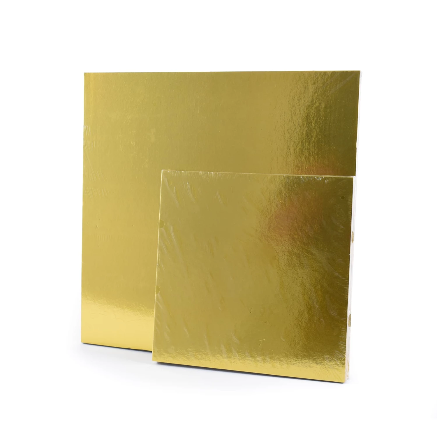 Deco-Relief Square Cake Board Gold 10pc Cookware