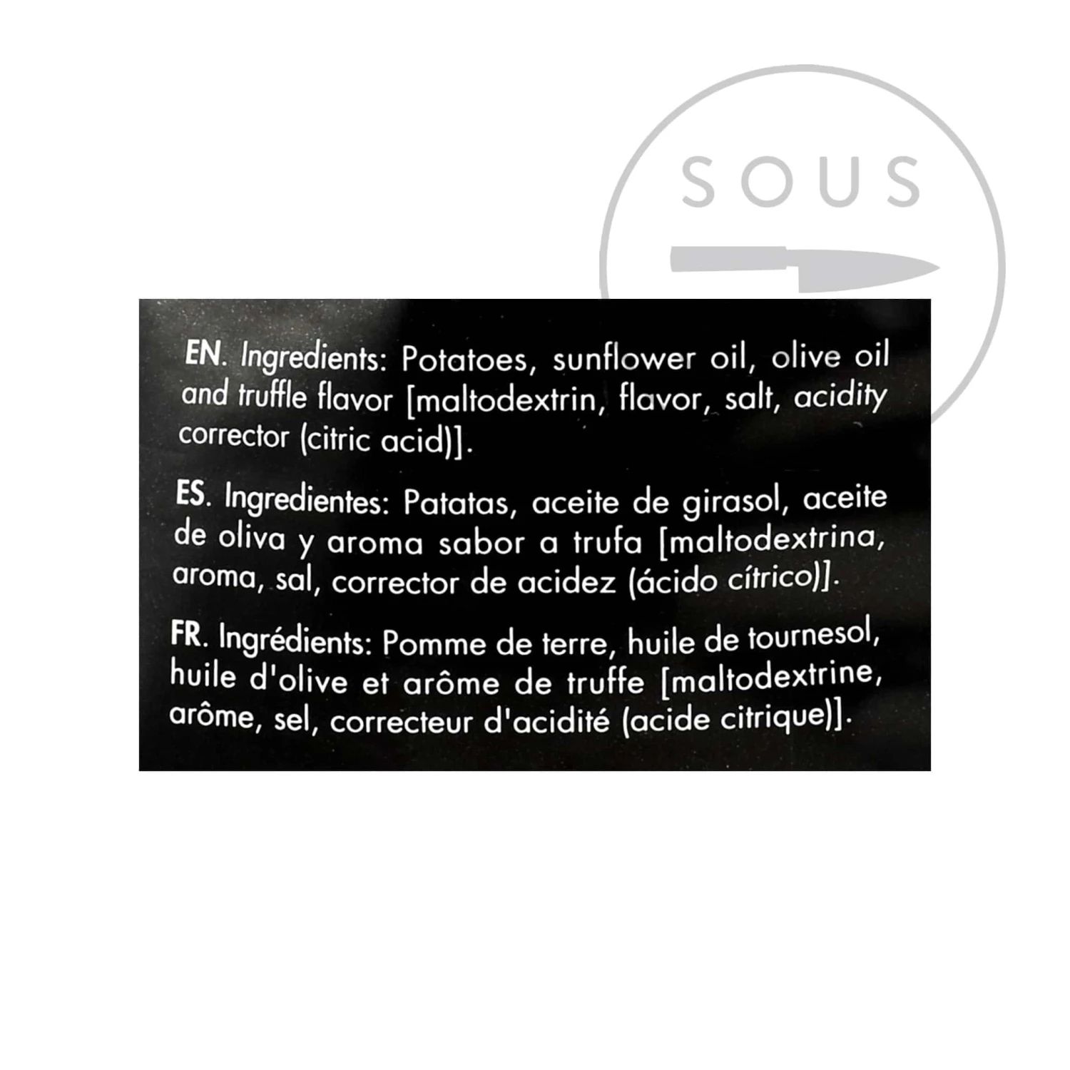 Rubio Black Truffle Crisps 110g