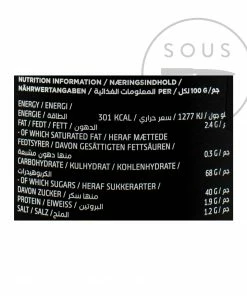 Lakrids Liquorice 2 - Salty 150g Ingredients