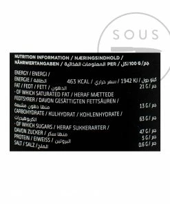 Ingredients Lakrids Liquorice D - Salt Caramel Chocolate Liquorice 125g