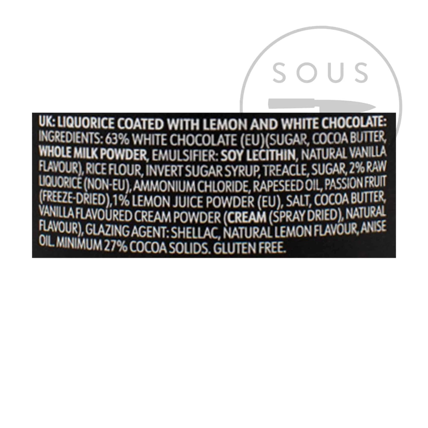 Lakrids Baerries - Læmon Mellow Yellow Liquorice 125g