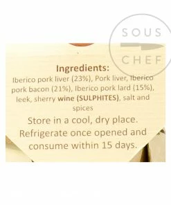 La Cuna Ingredients Iberico De Bellota Pate 200g