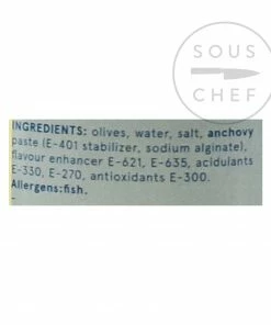 Pujado Solano Manzanilla Olives With Anchovy 350g