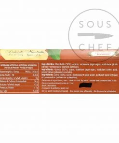 Dulzoren Membrillo Quince Paste 210g Ingredients