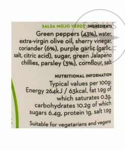 Delicioso Salsa Mojo Verde 165g