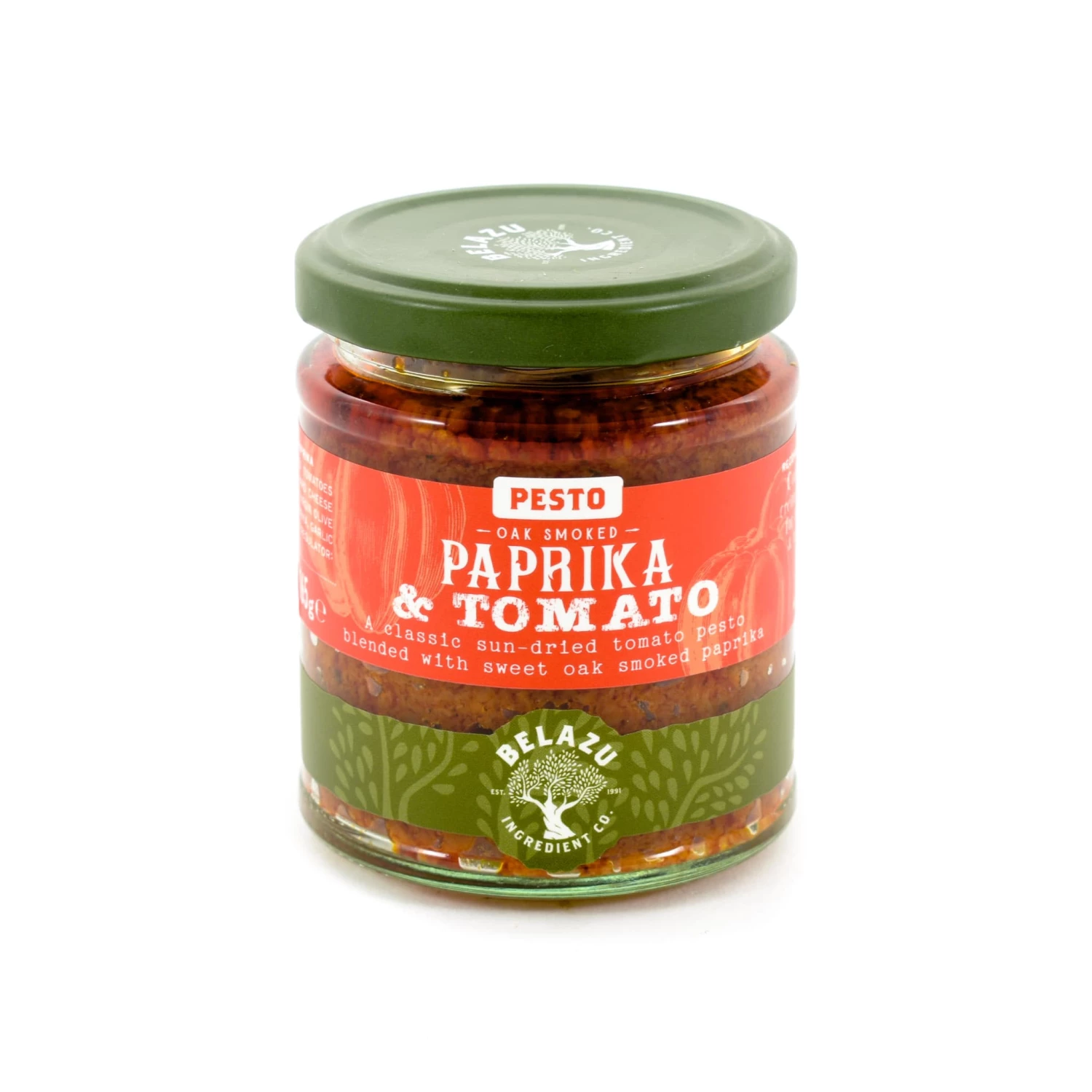 Belazu Oak-Smoked Paprika Pesto 165g