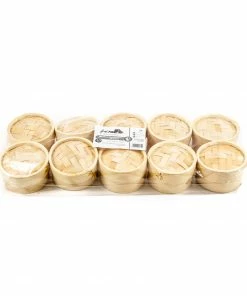 First Pack Tableware Mini Bamboo Steamers