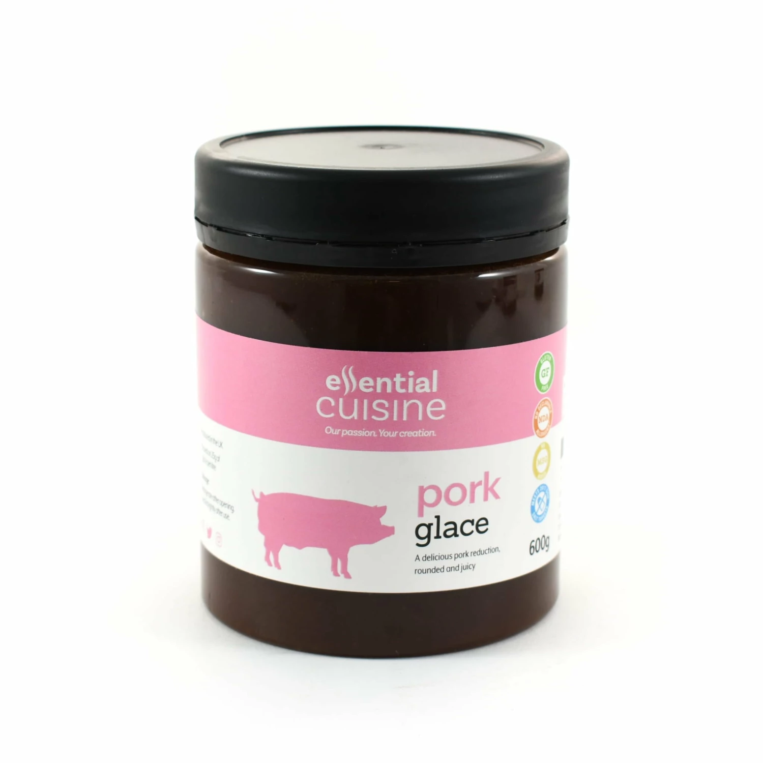 Essential Cuisine Pork Glace 600g Ingredients