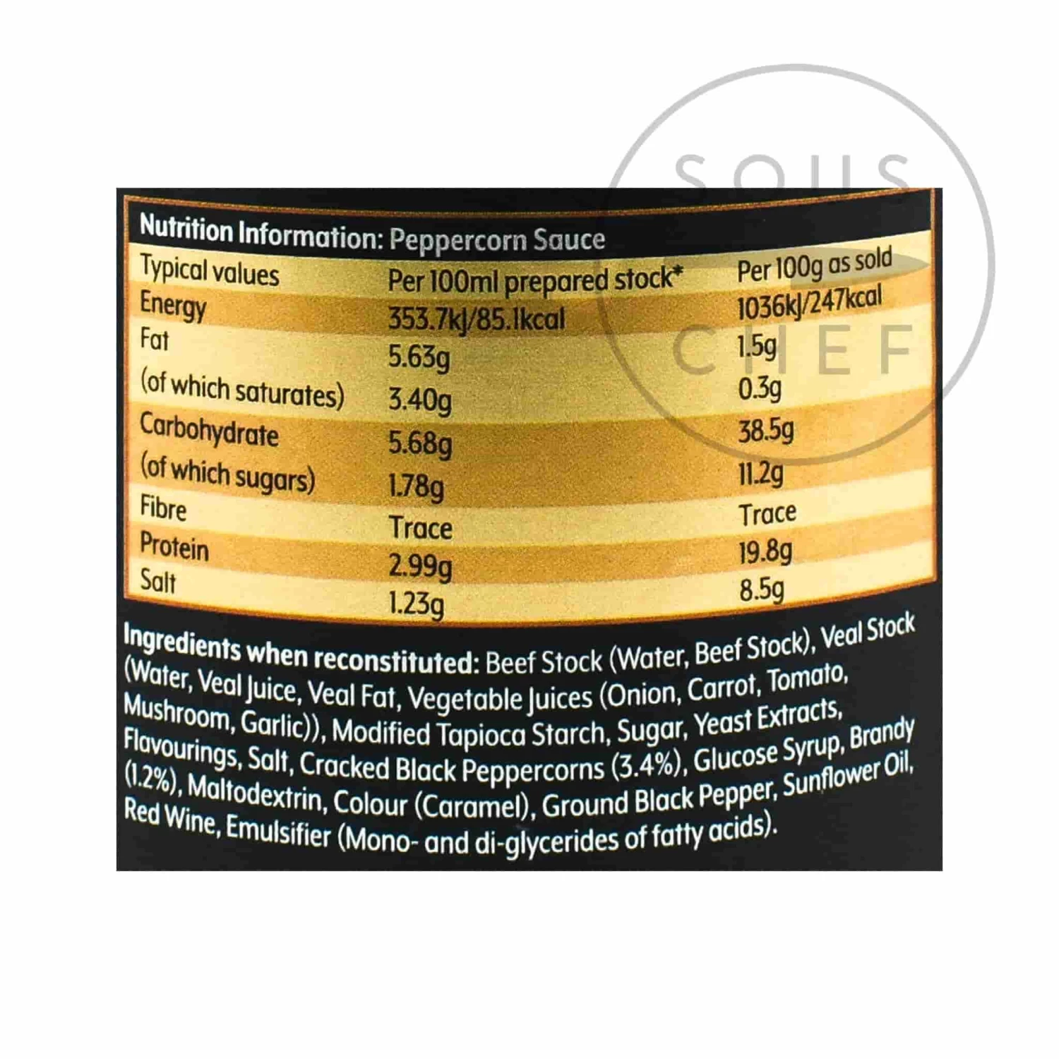 Essential Cuisine Peppercorn Sauce Base 800g