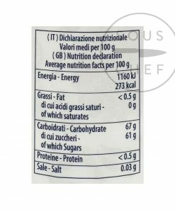 Fabbri Amarena Cherries In Syrup - Opaline Jar 600g Ingredients