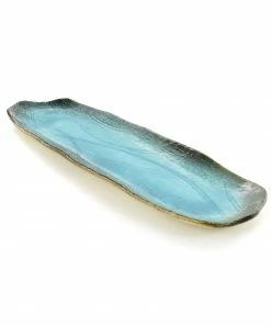 Kiji Stoneware & Ceramics Turquoise Glaze Sushi Platter Tableware