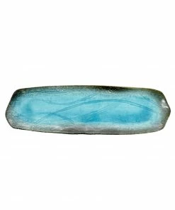 Kiji Stoneware & Ceramics Turquoise Glaze Sushi Platter Tableware