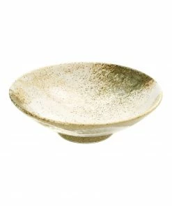 Kiji Stoneware & Ceramics Yukishino Shallow Bowl 24.5cm