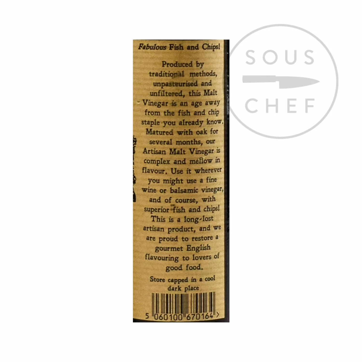 Artisan Malt Vinegar Company Artisan Malt Vinegar 250ml Ingredients