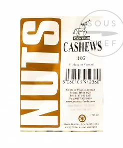 Centaur Ingredients Cashews 1kg