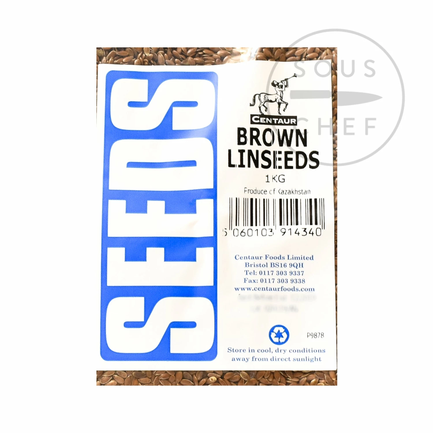 Centaur Ingredients Linseeds 1kg