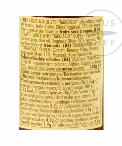 La Favorita Tomato Sauce With Taggiasca Olives 180g