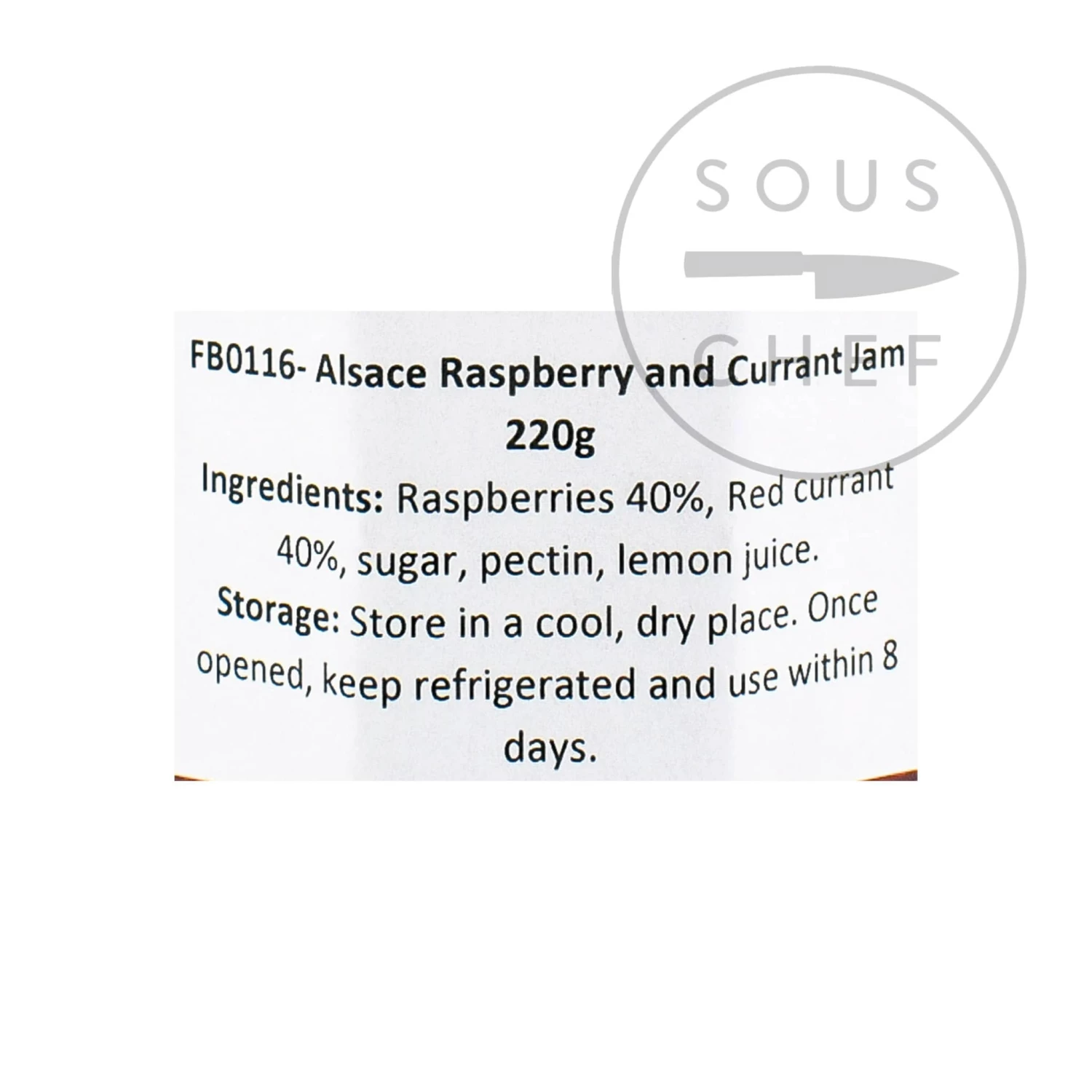 Christine Ferber Alsace Raspbery & Currant Jam 220g