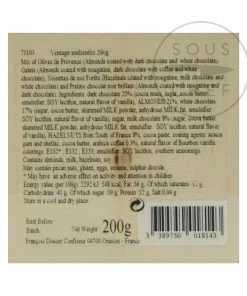 Ingredients Francois Doucet Gift Selection 200g