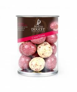 Sous Chef Francois Doucet White Choc & Strawberry Jelly Spheres 140g Ingredients