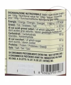 Ingredients Fiasconaro Orange Marmalade 360g