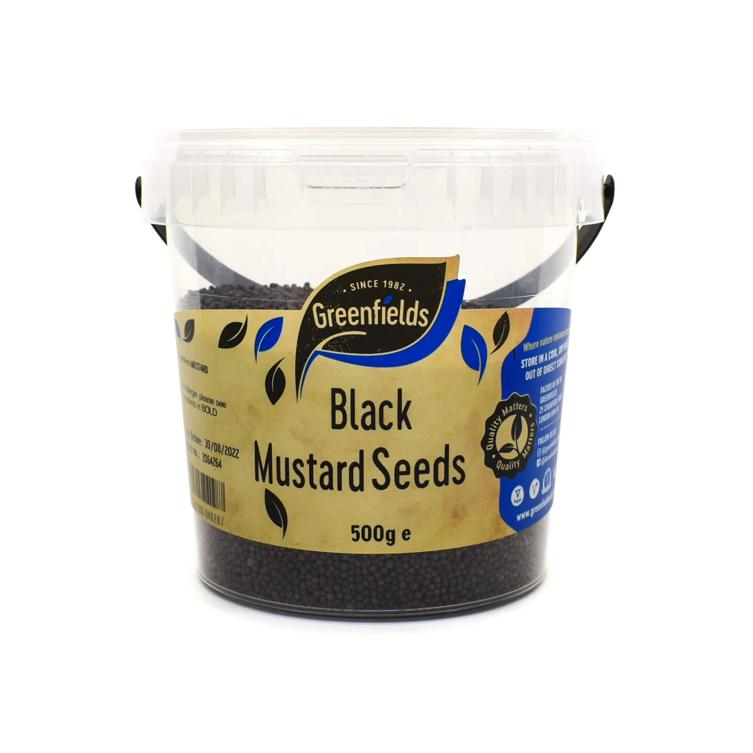 Greenfields Brown Mustard Seeds Ingredients