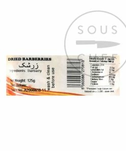 Anjoman Barberries 125g