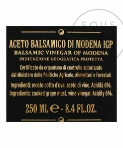 Giuseppe Giusti 'Banda Rossa' Balsamic Vinegar 20 Year Aged 250ml