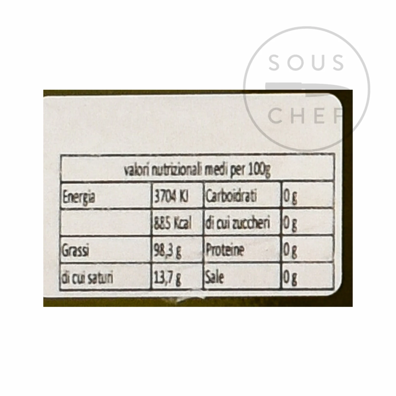 Marini Azzolini Ingredients Black Truffle Oil