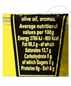 Marini Azzolini Ingredients Black Truffle Oil