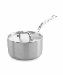 Samuel Groves Stainless Steel Saucepan With Copper Core & Lid Cookware